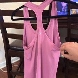 lululemon athletica Pink Racerback Tank Top
